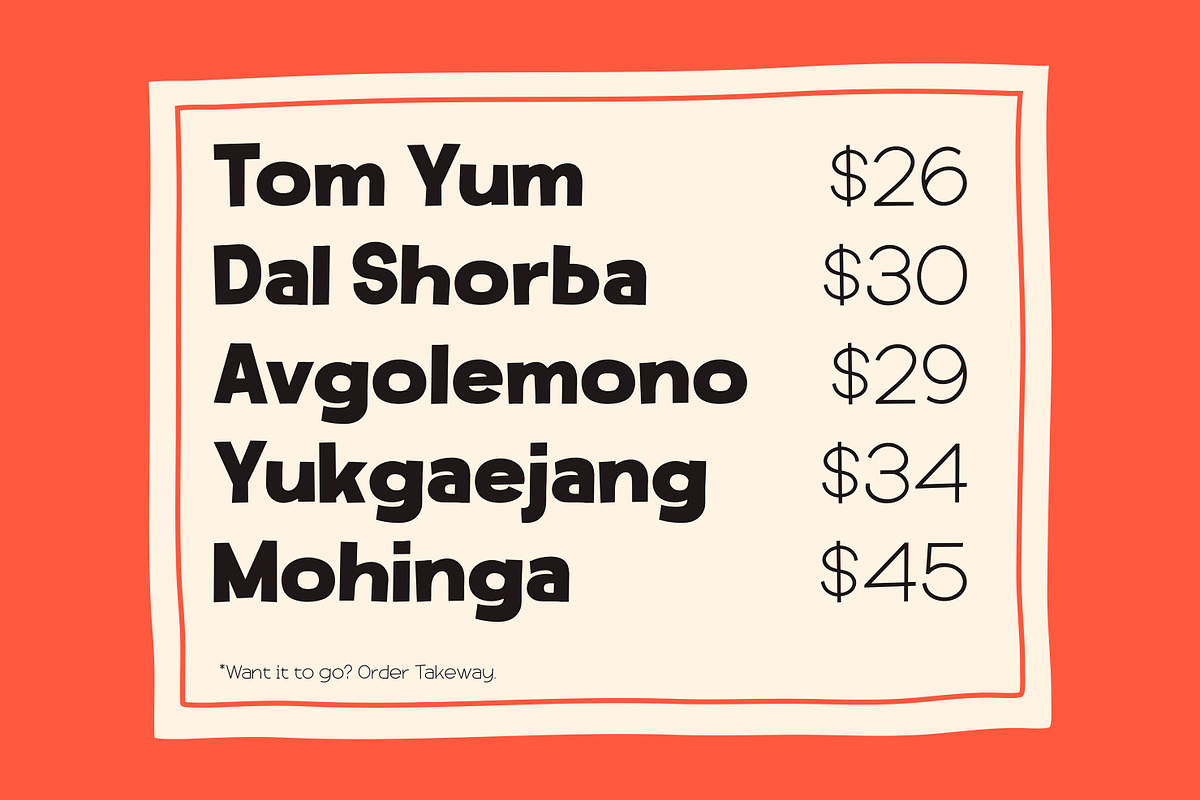 Souprice - Retro Playful Typeface, a Handwritten Font by Graptail (Photo 14 of 18)