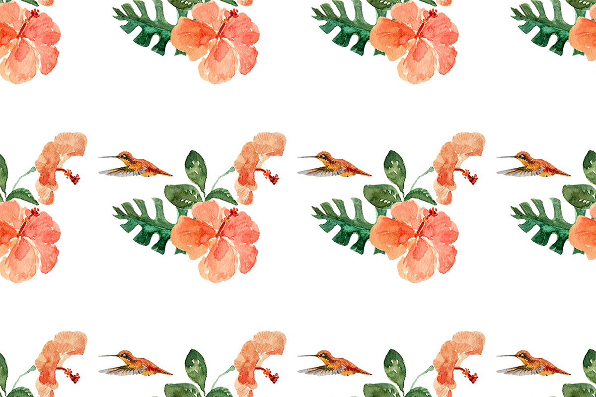 Hummingbird Gardens - Watercolor Set, an Illustration by amyxbao (Photo 8 of 8)