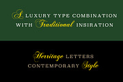 Debut - Serif & Script Duo, a Script Font by Loudoun Design Co. (Thumbnail 2 of 9)