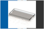 Long Serving Tray - 1 Generic, a 3D by TPS Digital Assets (Thumbnail 5 of 7)