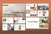 Construction Company PowerPoint, a Presentation Template by Antstheme (Thumbnail 3 of 4)