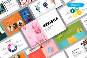 Berisha – Creative Business Keynote, a Presentation Template by kreatifreya