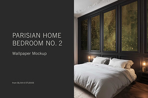 Paris Home | Bedroom No. 2 Mockup
