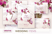 Modern Wedding Invitation - Template, an Invitation Template by Rome B Creation (Thumbnail 1 of 4)