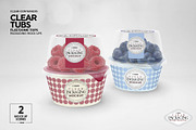 09 Clear Container Packaging Mockups, a Cups & Container Mockup by INCDesign (Thumbnail 2 of 17)