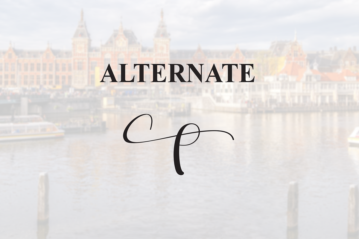 Amsterdam | Script Font, a Handwritten Font by Scratchones (Photo 8 of 9)