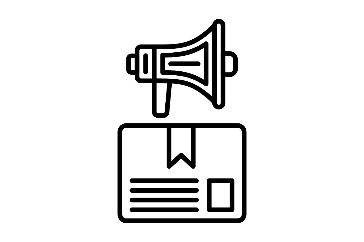 Box Line Icon, an Outline Icon by Pexelpy (Photo 2 of 2)