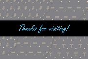 Gold Zodiac signs seamless patterns, a Pattern Graphic by Olha ZS (Thumbnail 3 of 3)