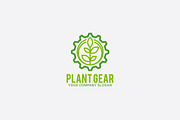 plant gear logo, a Branding & Logo Template by shazi (Thumbnail 1 of 3)