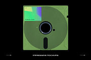 Floppy Disk Mockup Template Bundle, a Product Mockup by PrintPixel (Thumbnail 27 of 28)