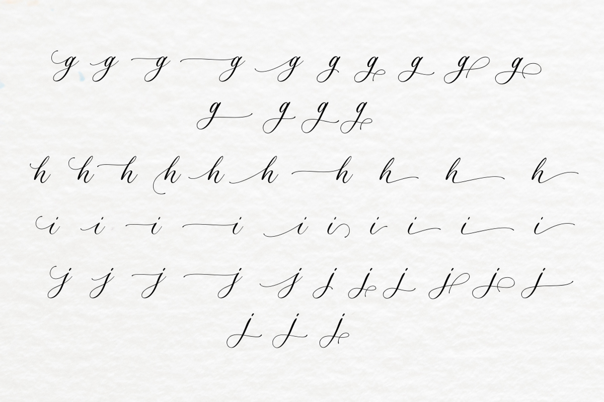 Romantic Lovely - Calligraphy Font, a Script Font by Sronstudio (Photo 4 of 23)