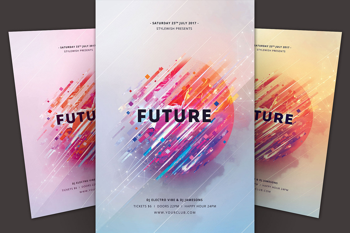 Future Flyer, a Flyer Template by styleWish
