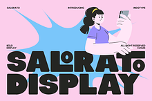 Salorato - Retro Bold Display Font