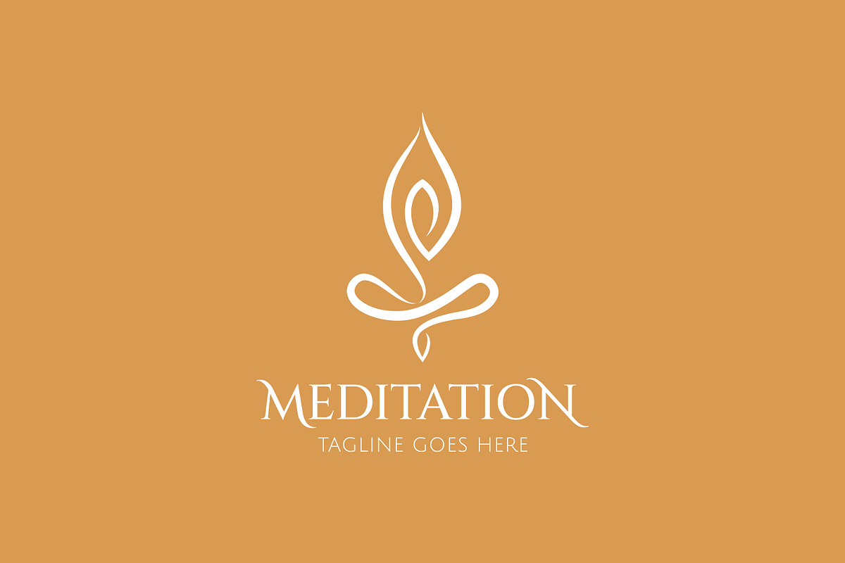 Simply Yoga Pilates Meditation Logo, a Branding & Logo Template by Signatoro (Photo 3 of 3)