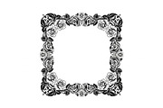 Floral Decorative Frame Vector Bundl, an Illustration by musafir_fashion (Thumbnail 32 of 51)