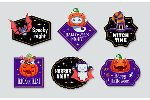 Halloween Stickers Feature Spooky