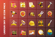 Labour Day 3D Illustration Pack, an Object 3D Model by Tempcraft (Thumbnail 3 of 5)
