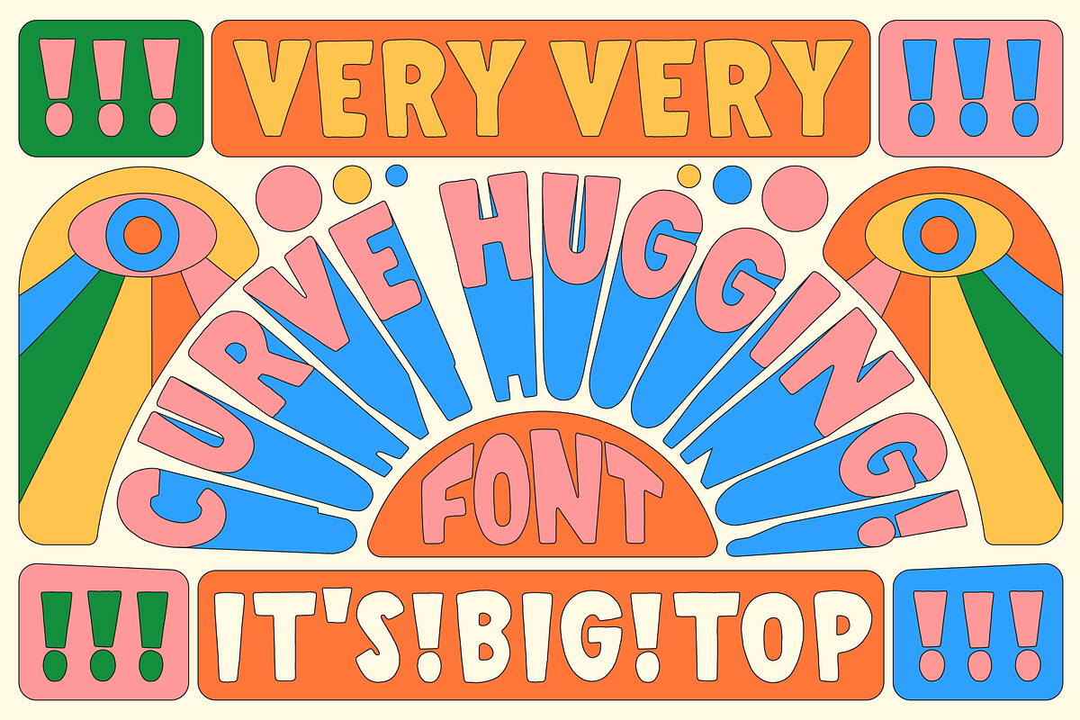 Very Font Family - Handmade Retro, a Sans Serif Font by Studio Funshop by Kelli (Photo 13 of 21)