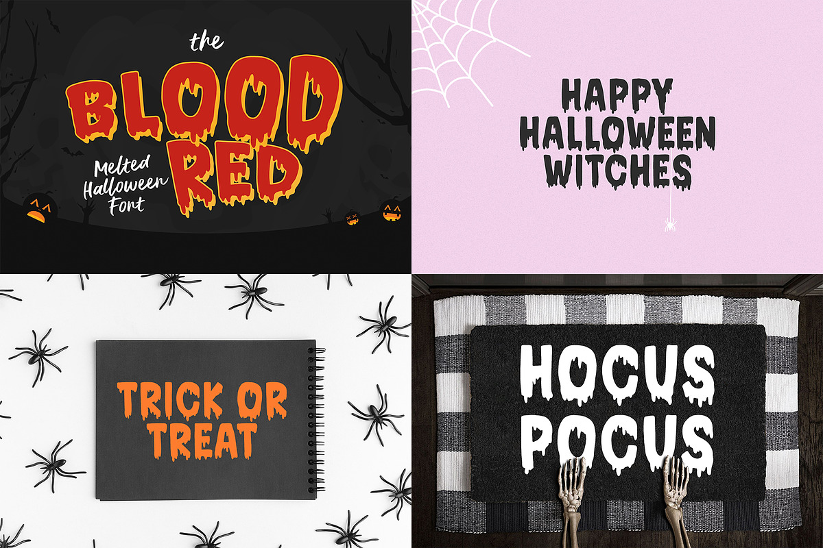 Halloween fonts bundle, a Handwritten Font by supfonts (Photo 10 of 12)