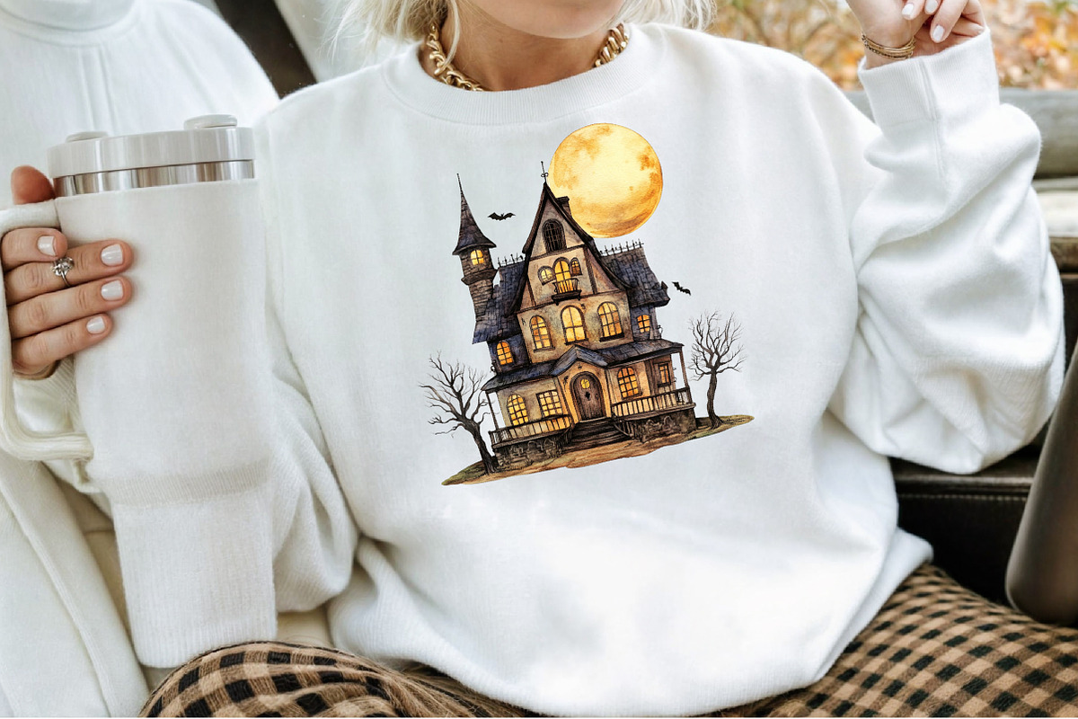 Retro Halloween Clipart, an Illustration by Sublimation Artist (Photo 4 of 6)