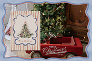 Watercolor Nostalgic Christmas, a Seasonal Illustration by ArtMaslyana (Thumbnail 12 of 12)