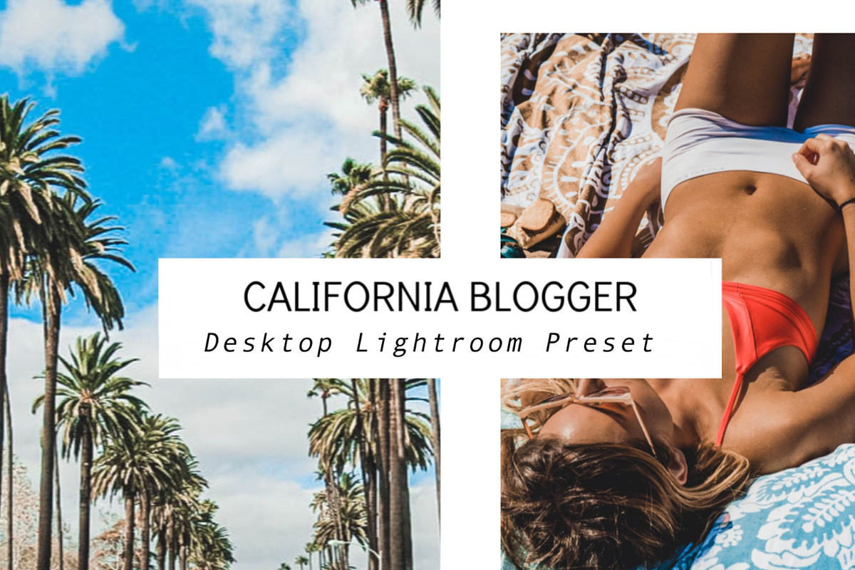 Desktop Lightroom Preset CALIFORNIA