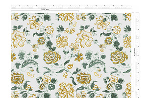 VIntage Floral Vines Pattern