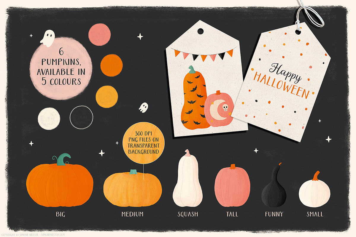 The Painted Pumpkin, an Illustration by Drawn by Simone (Photo 2 of 9)