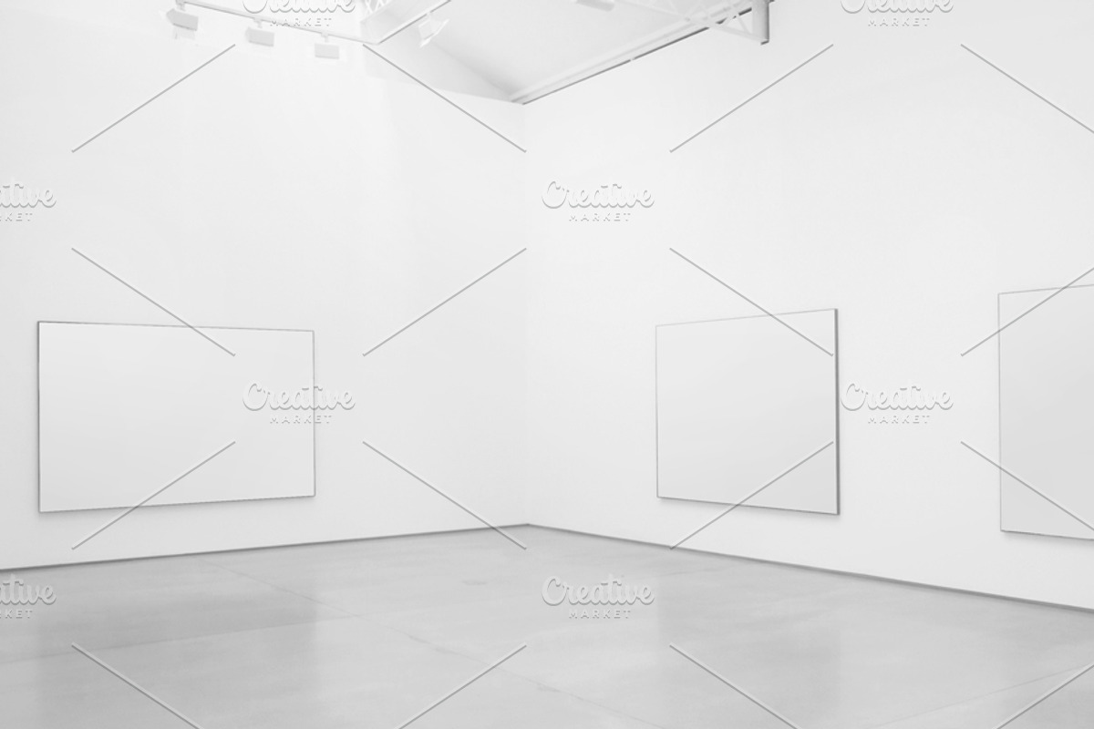 Gallery Exhibition Mockup - 05, a Print Template by Formelier (Photo 3 of 5)