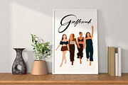 Abstract Best Friend clipart, a Person Illustration by ApetekMarket (Thumbnail 4 of 6)
