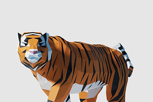 Tiger, an Animal 3D Model by Studio Ochi
