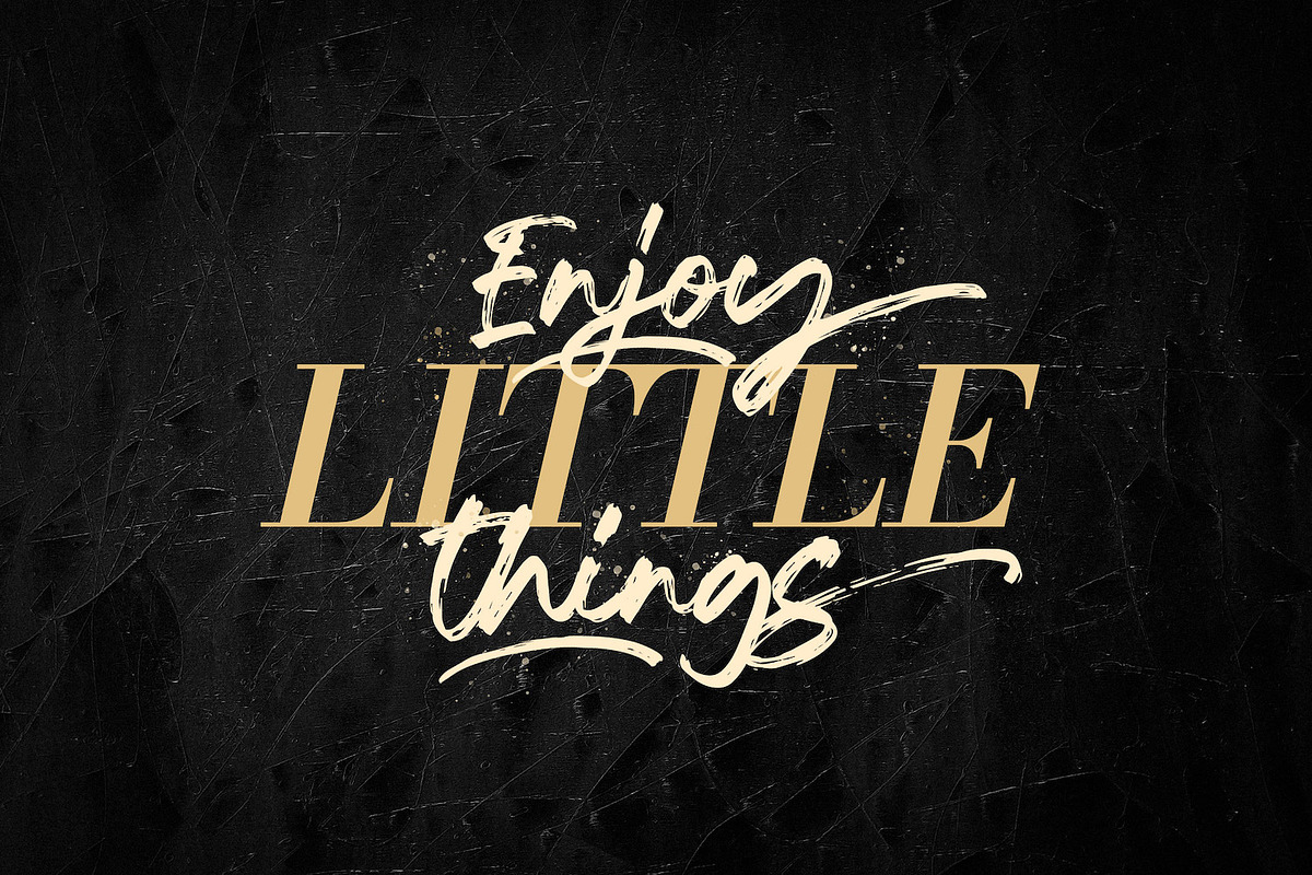 Ramez - Textured Brush Font, a Script Font by StringLabs (Photo 4 of 13)