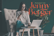 Kathy Cox - Stylish Serif Font, a Serif Font by Morisco (Thumbnail 4 of 10)