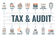 Auditing, Tax, Accounting Concepts, a Finance Illustration by TAlex (Thumbnail 5 of 6)