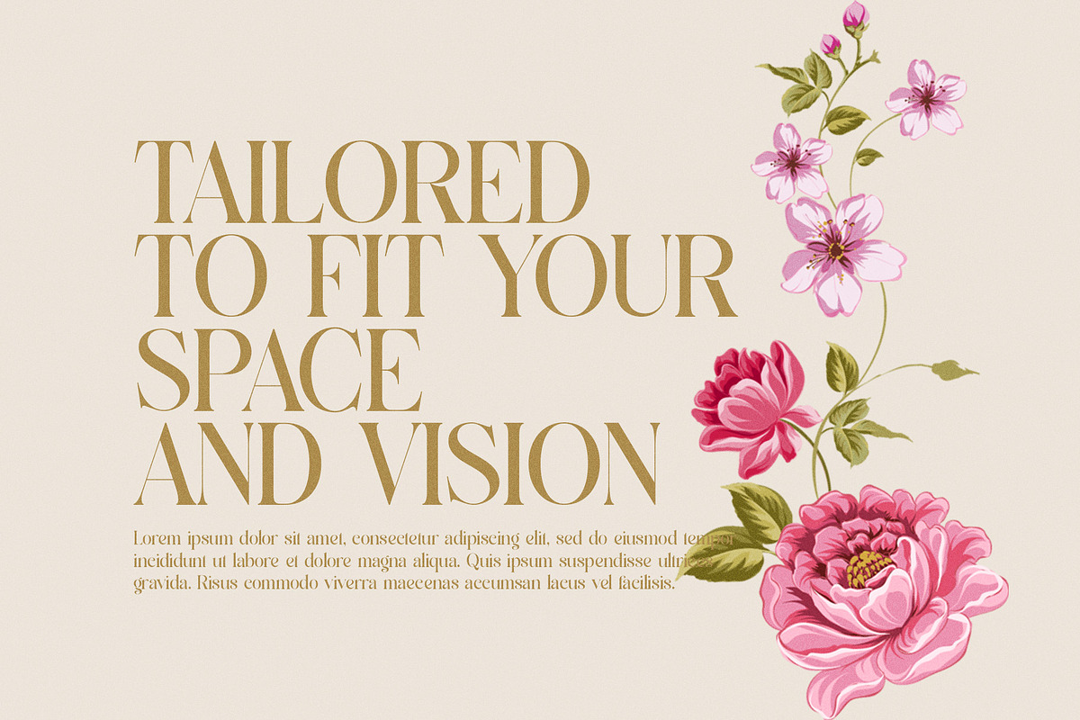 Marge - Elegant Serif Font, a Serif Font by Graphicxell (Photo 6 of 8)