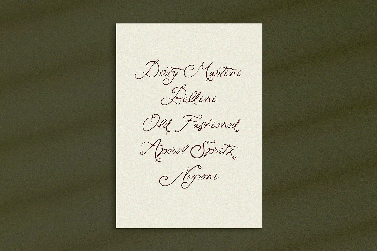 Danse Liberte Handwritten Font, a Script Font by Calamar Studio (Photo 13 of 17)