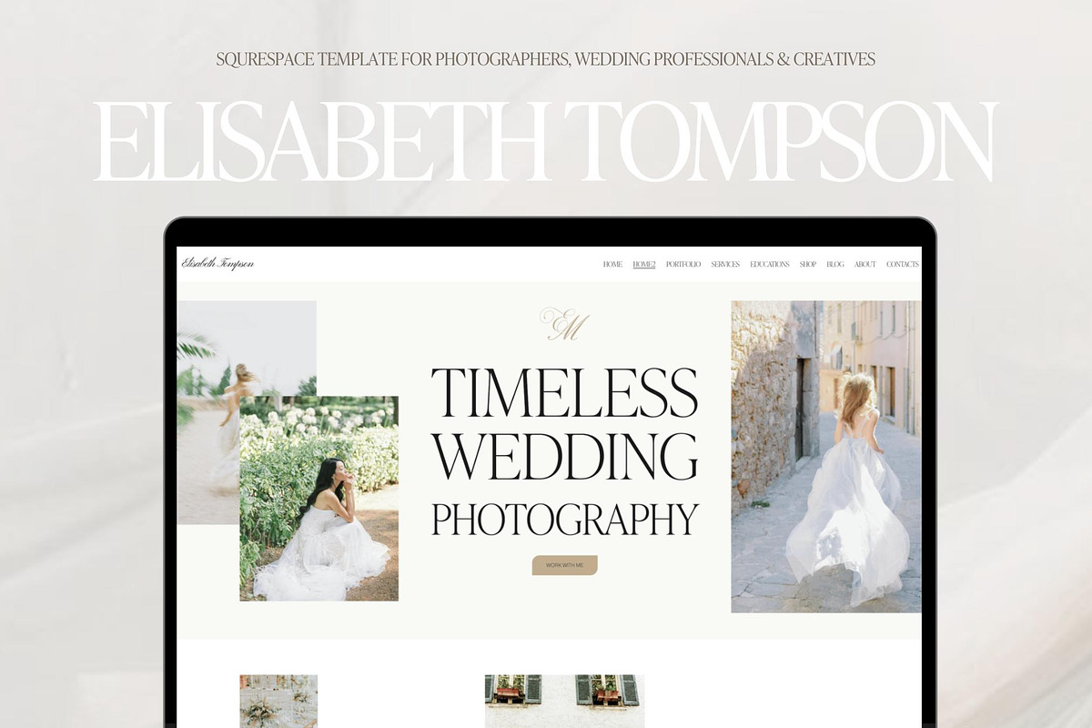Squarespace photography template, a Squarespace Template by Presentibox (Photo 8 of 13)