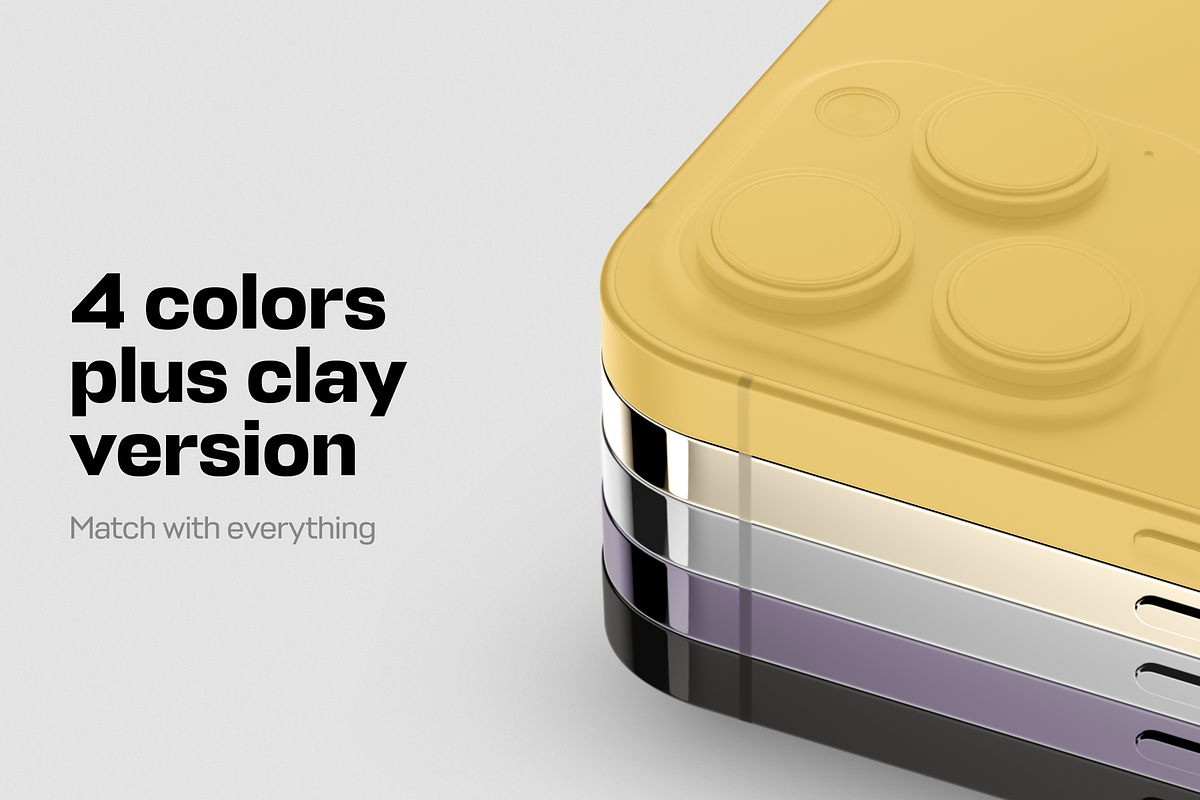 iPhone 14 Pro Max Mockups, an iPhone Mockup by 360 Mockups