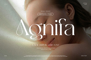 Agnifa Serif Font