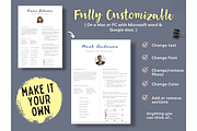 Collage Resume template, Cv template, a Resume Template by Climbwithelevator (Thumbnail 4 of 9)