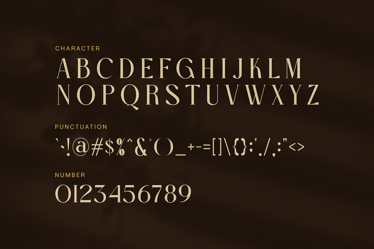 Glamor Elegant Serif Font, a Serif Font by Graphicxell (Photo 7 of 8)