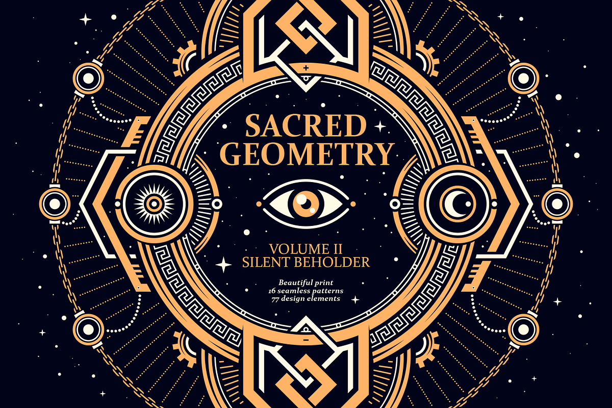 Sacred Geometry Volume II, a Pattern Graphic by Leonid Zarubin (Photo 1 of 19)