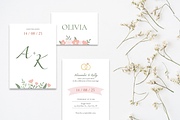 Delicate Wedding Invitation Set, a Design Template by Ollyta May (Thumbnail 9 of 13)