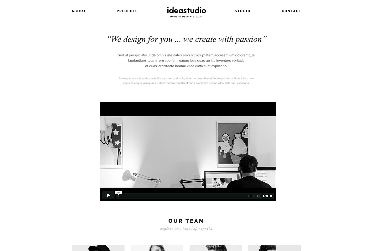 IdeaStudio- Best PSD Template, a Websites & App Template by KulStudio (Photo 6 of 9)