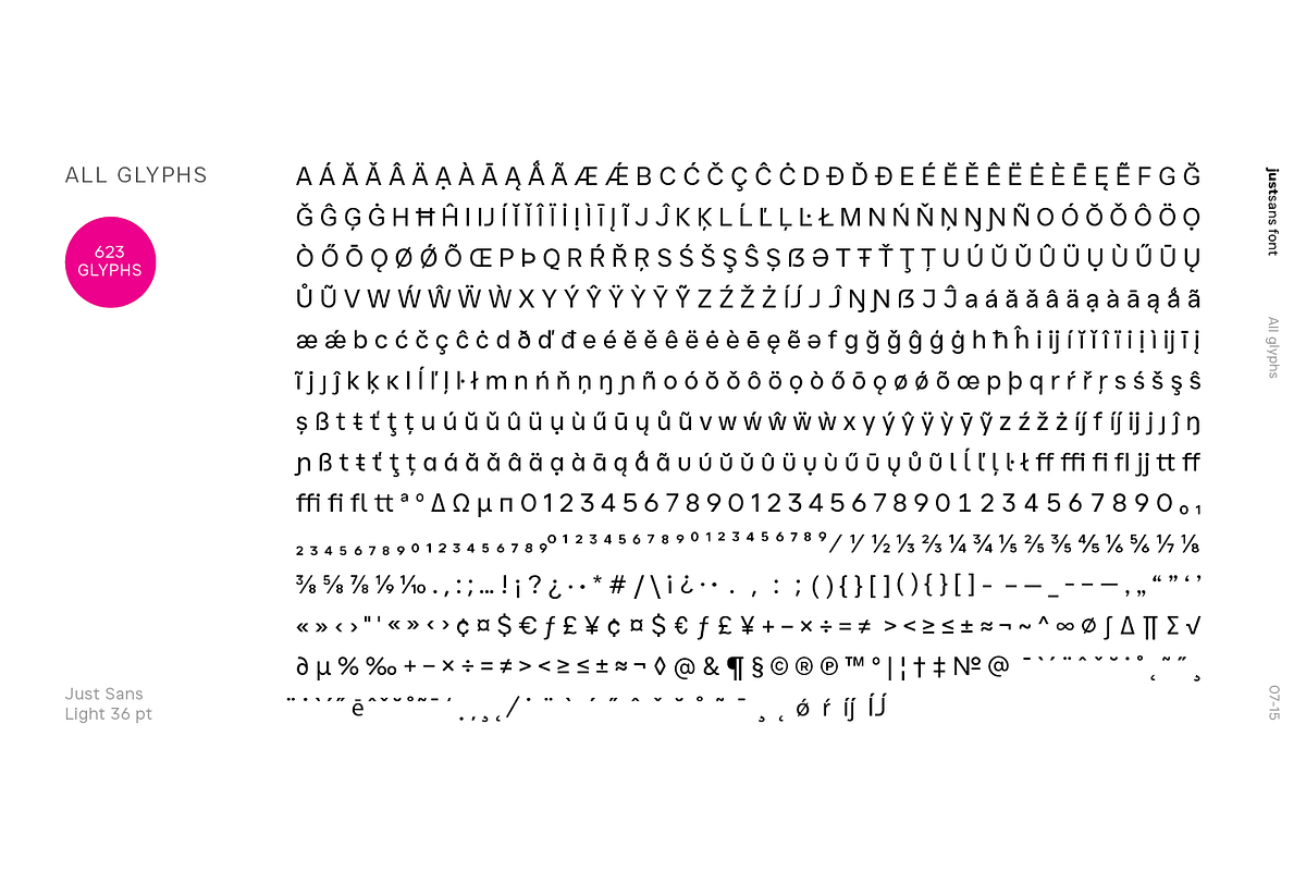 JUST Sans Clean Modern Minimal Font, a Sans Serif Font by JUST Creative (Photo 9 of 17)