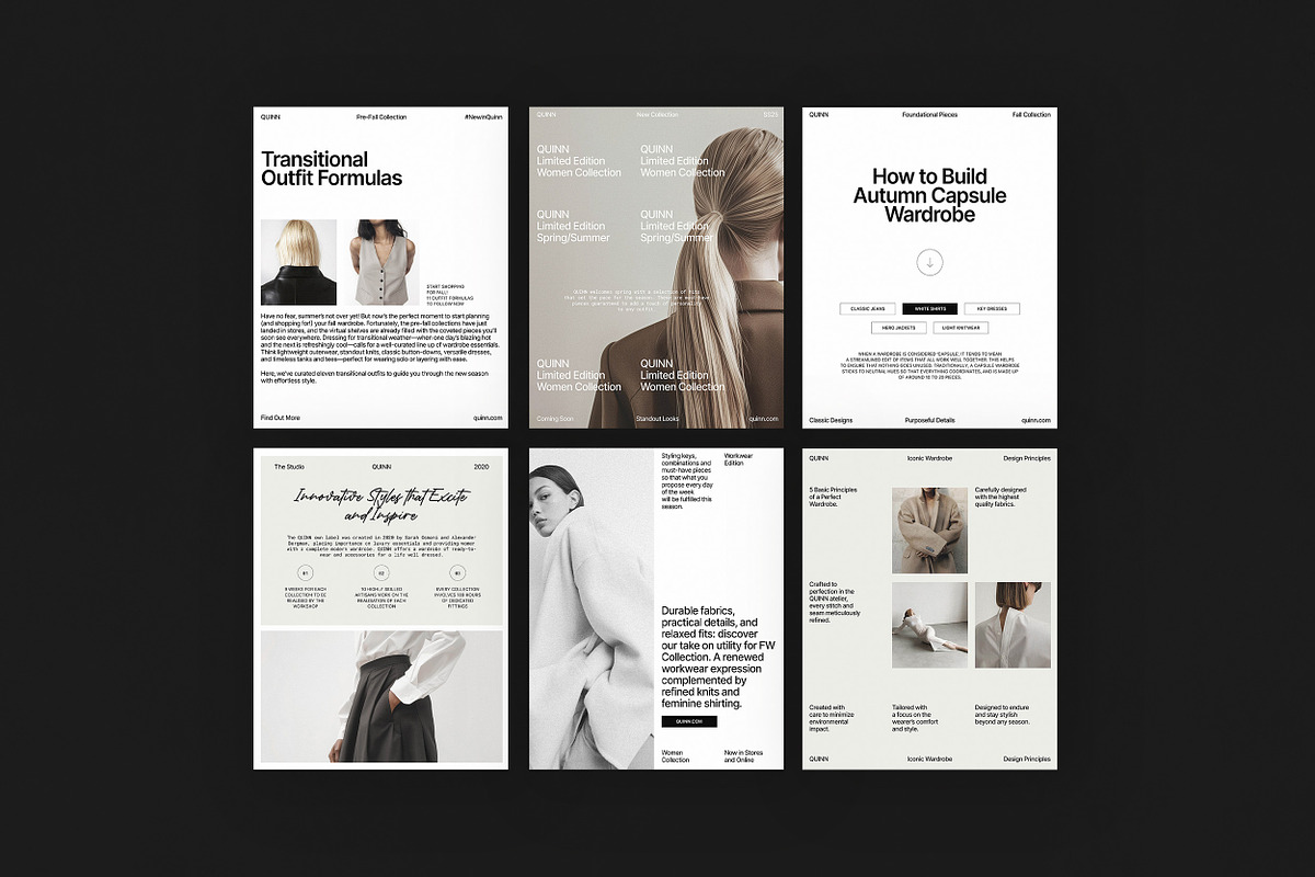 QUINN / Social Media Kit (02), a Social Media Template by Studio Dara (Photo 3 of 18)