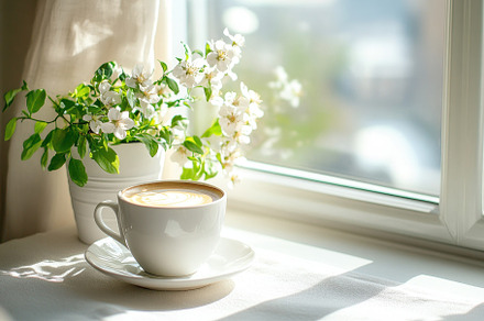 Enjoying a relaxing moment with coff, a Photo by Iftikhar Alam
