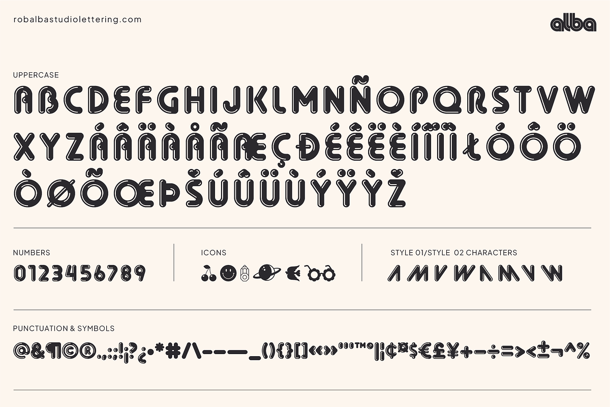 Risen Rounded, a Sans Serif Font by albatypefoundry (Photo 10 of 13)
