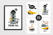 Whales - Cute Character, an Animal Illustration by Sumacj (Thumbnail 4 of 8)
