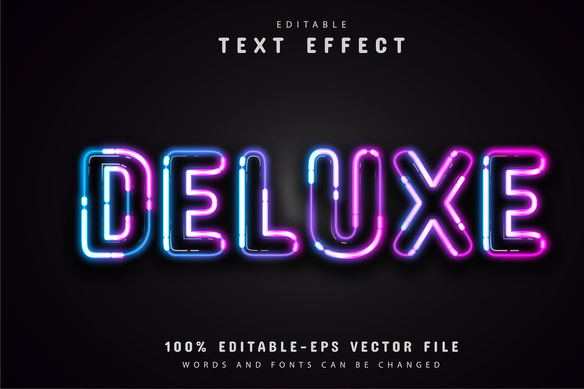 40 Neon text effect editable, a Plug-in Add-On by Aglonemadesign (Photo 10 of 20)